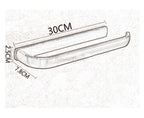 Modern towel rack wall mounted design additional view
