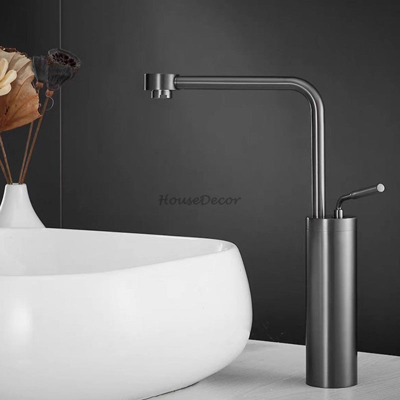 Modern Brass bath shower mixer tap swivel spout additional view