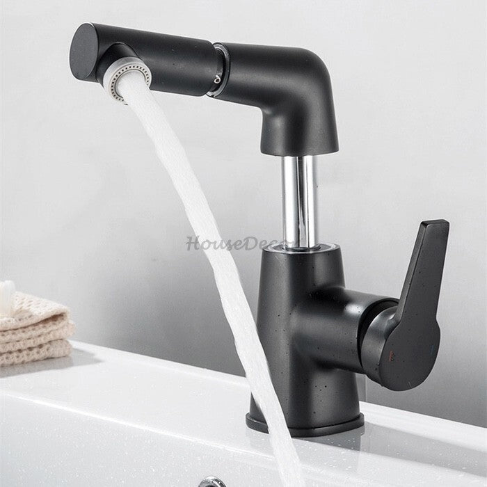 Modern bath shower mixer tap pull out spray additional view