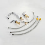 Brass bath shower mixer tap swivel spout additional view