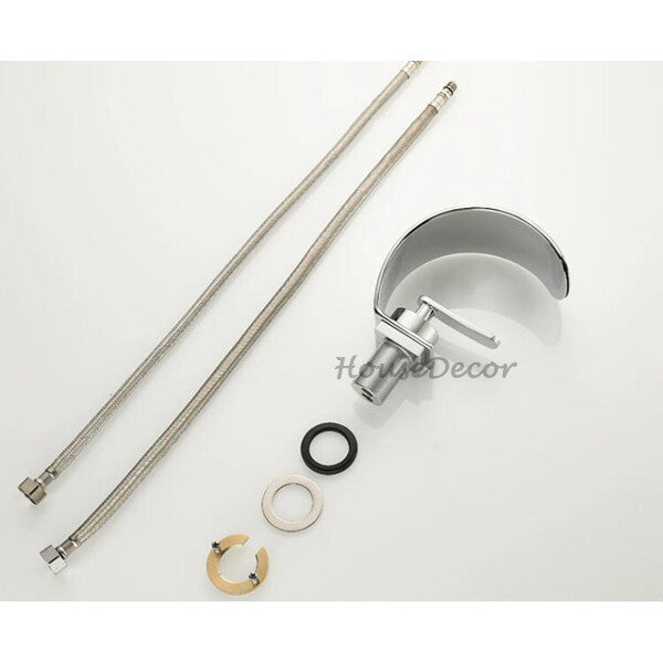 Modern bath shower mixer tap waterfall spout additional view