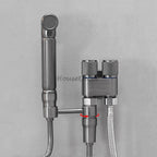 Modern home product handheld shower set detail view