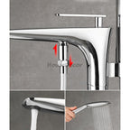 Modern bath shower mixer tap handheld shower set additional view