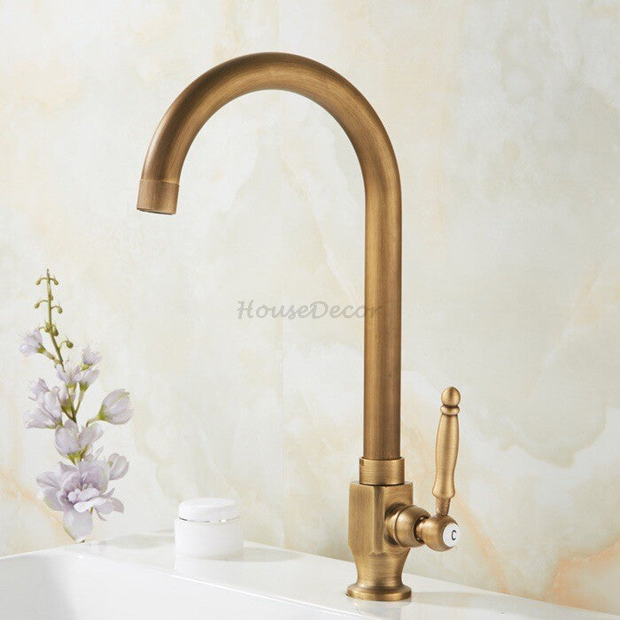Modern Ceramic kitchen sink mixer tap swivel spout detail view