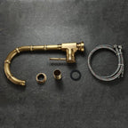 Modern Brass bath shower mixer tap swivel spout additional view