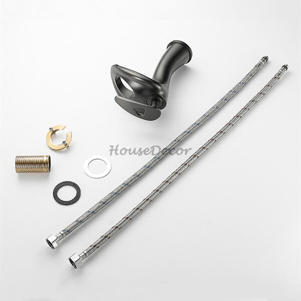 Modern bath shower mixer tap waterfall spout additional view