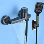 Modern bath shower mixer tap waterfall spout additional view