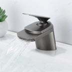 Brass bath shower mixer tap waterfall spout additional view