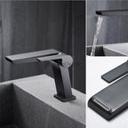Modern bath shower mixer tap waterfall spout additional view