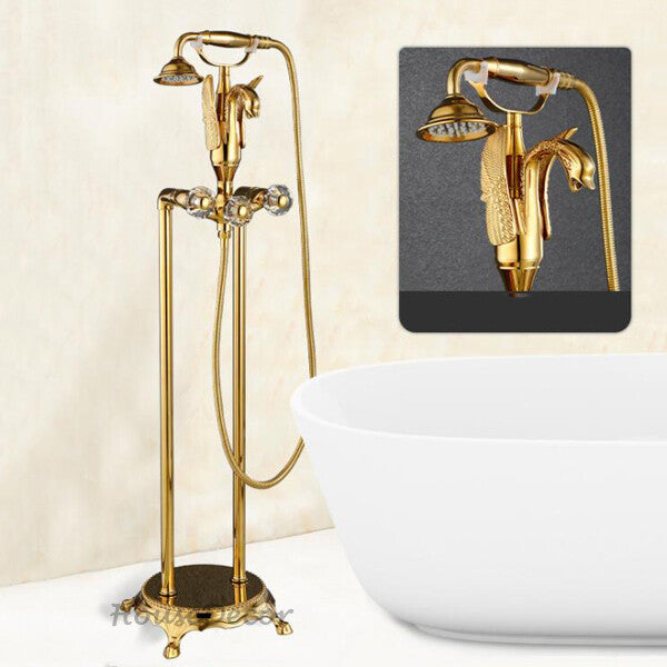 Modern bath shower mixer tap floor mounted design additional view