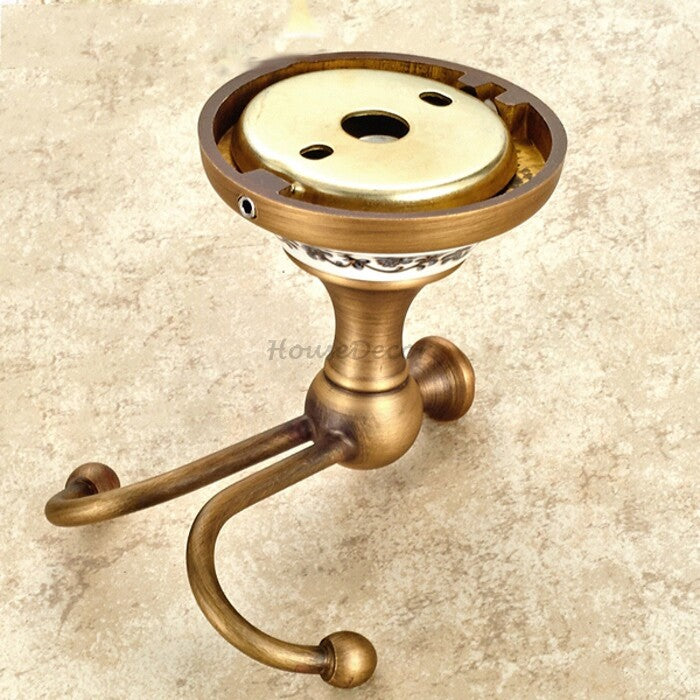 Modern Ceramic towel rack wall mounted design detail view