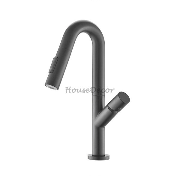 Modern bath shower mixer tap pull out spray additional view