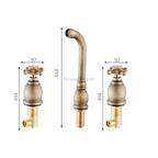 Modern bath shower mixer tap wall mounted design additional view