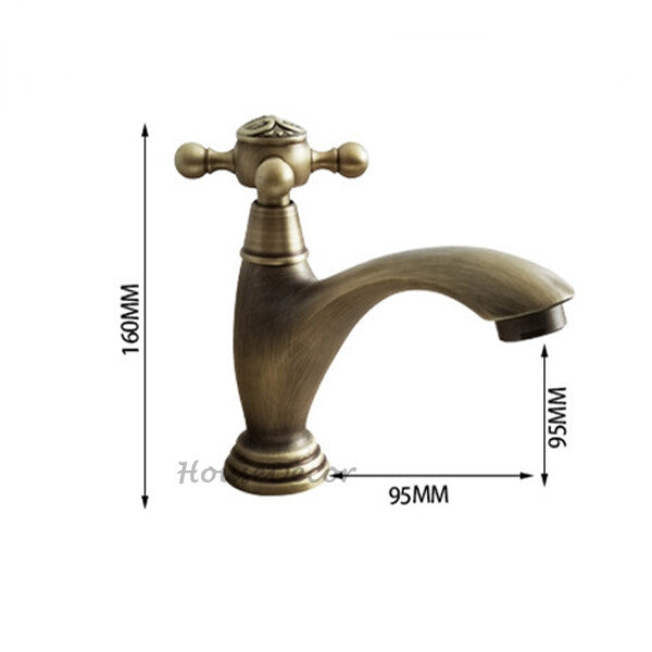 Antique Brass bath shower mixer tap detailed product view additional view