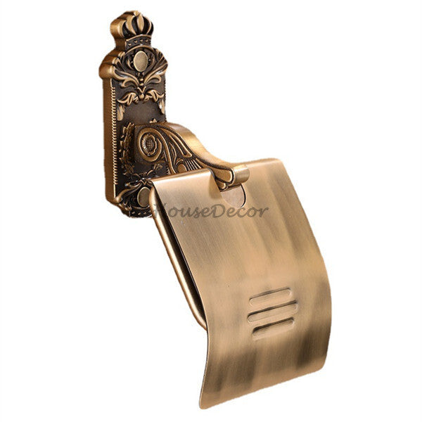 Modern Aluminum toilet paper holder wall mounted design main view