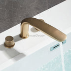 Brass bath shower mixer tap swivel spout additional view