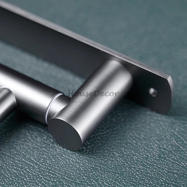 Modern Brass towel rack swivel spout additional view