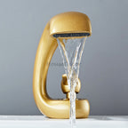 Brass bath shower mixer tap waterfall spout additional view