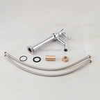 Chrome bath shower mixer tap swivel spout additional view