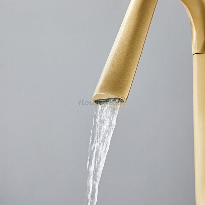 Modern bath shower mixer tap swivel spout additional view