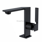 Modern bath shower mixer tap single lever control detail view