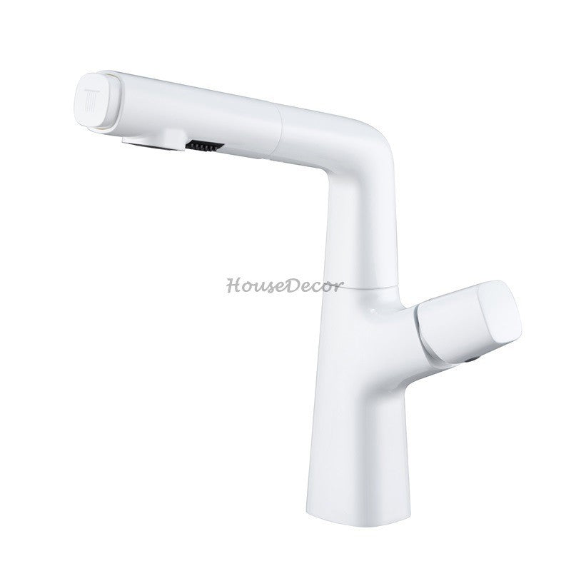 Modern bath shower mixer tap pull out spray additional view