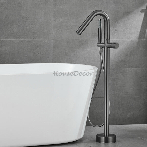 Modern bath shower mixer tap handheld shower set main view