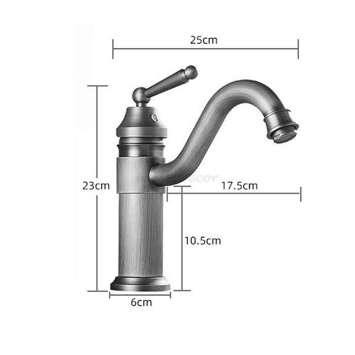 Modern bath shower mixer tap swivel spout detail view