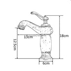 Modern bath shower mixer tap deck mounted design detail view