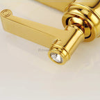 Gold Ceramic bath shower mixer tap detailed product view additional view
