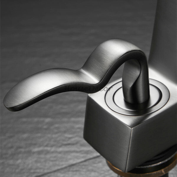 Modern bath shower mixer tap waterfall spout additional view