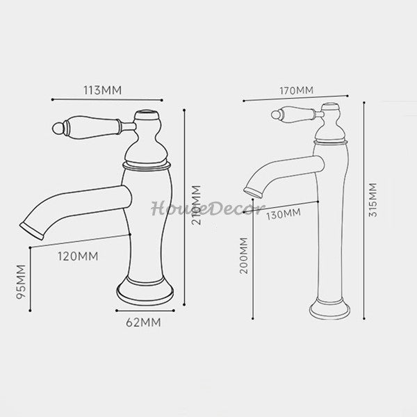 Modern Brass bath shower mixer tap single lever control additional view