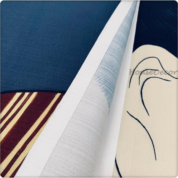 Modern Fabric doorway curtain room divider design additional view