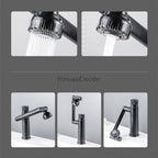 Modern bath shower mixer tap swivel spout additional view