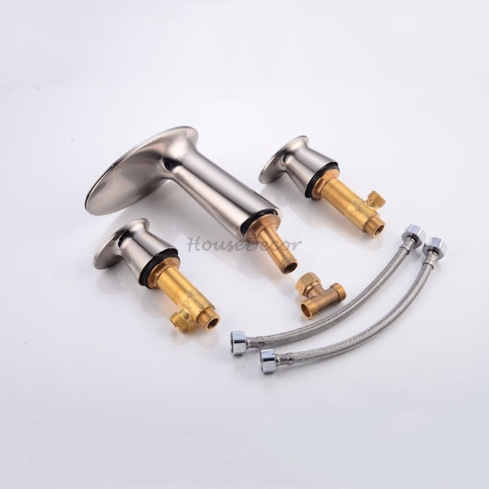 Modern bath shower mixer tap waterfall spout additional view