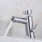 Modern bathroom basin mixer tap detailed product view detail view