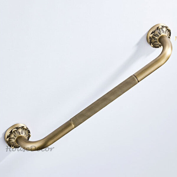 Antique Brass home product safety grip detail view