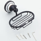 Black bathroom basin mixer tap detailed product view detail view