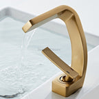 Modern bath shower mixer tap waterfall spout additional view