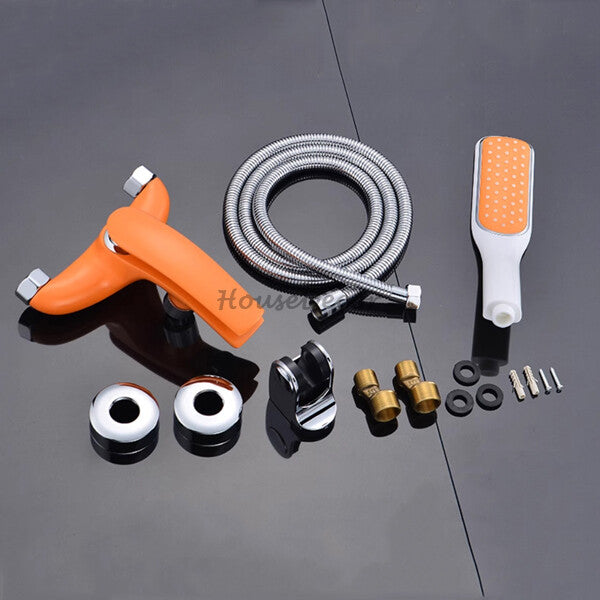 Modern bath shower mixer tap wall mounted design additional view
