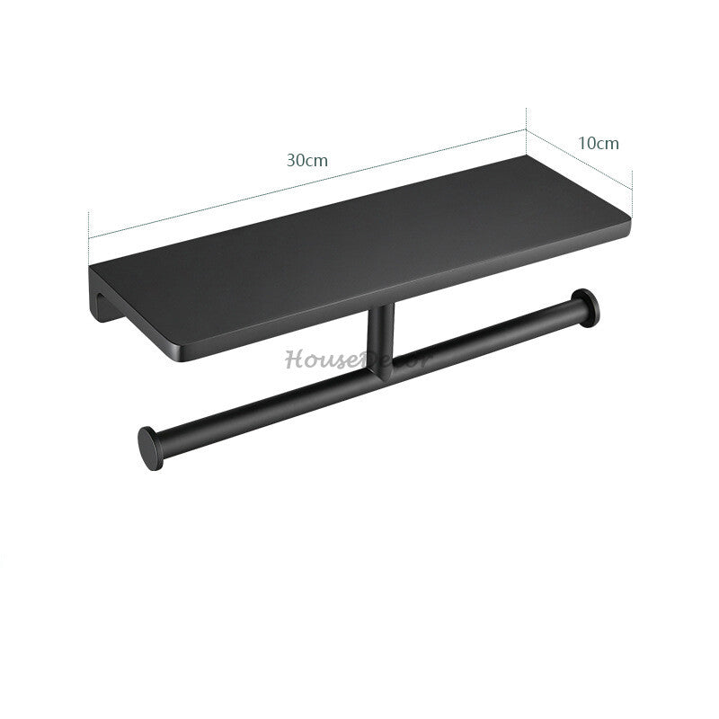 Modern Brass toilet paper holder detailed product view detail view