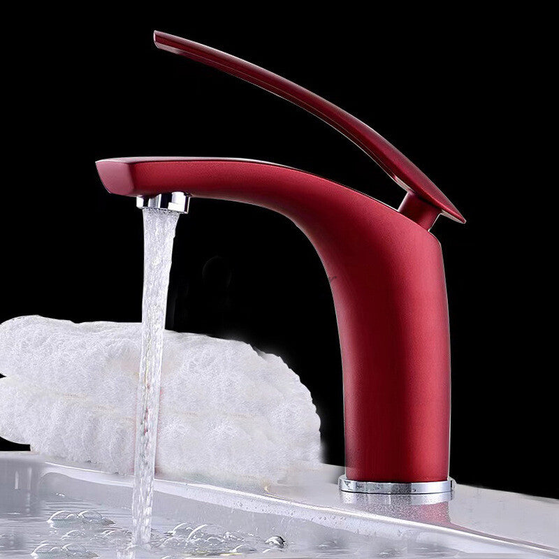 Modern Brass bath shower mixer tap single lever control additional view