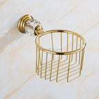 Modern toilet paper holder wall mounted design detail view