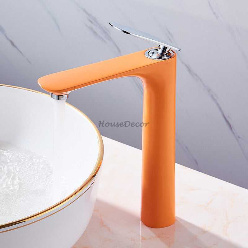 Brass bath shower mixer tap single lever control detail view