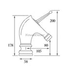 Modern bath shower mixer tap detailed product view additional view
