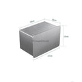 Modern Stainless Steel toilet paper holder detailed product view additional view