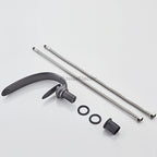 Modern bath shower mixer tap deck mounted design additional view