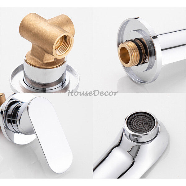 Modern bath shower mixer tap wall mounted design additional view
