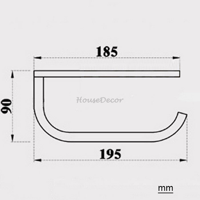 Black Brass home product wall mounted design detail view