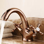 Polished Brass bath shower mixer tap detailed product view main view